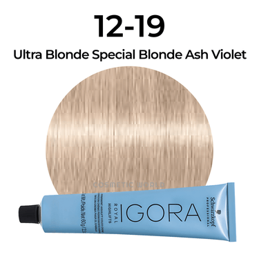 SCHWARZKOPF - IGORA ROYAL_Igora Royal Highlifts 12 - 19 Special Blonde Cendre Violet_Cosmetic World